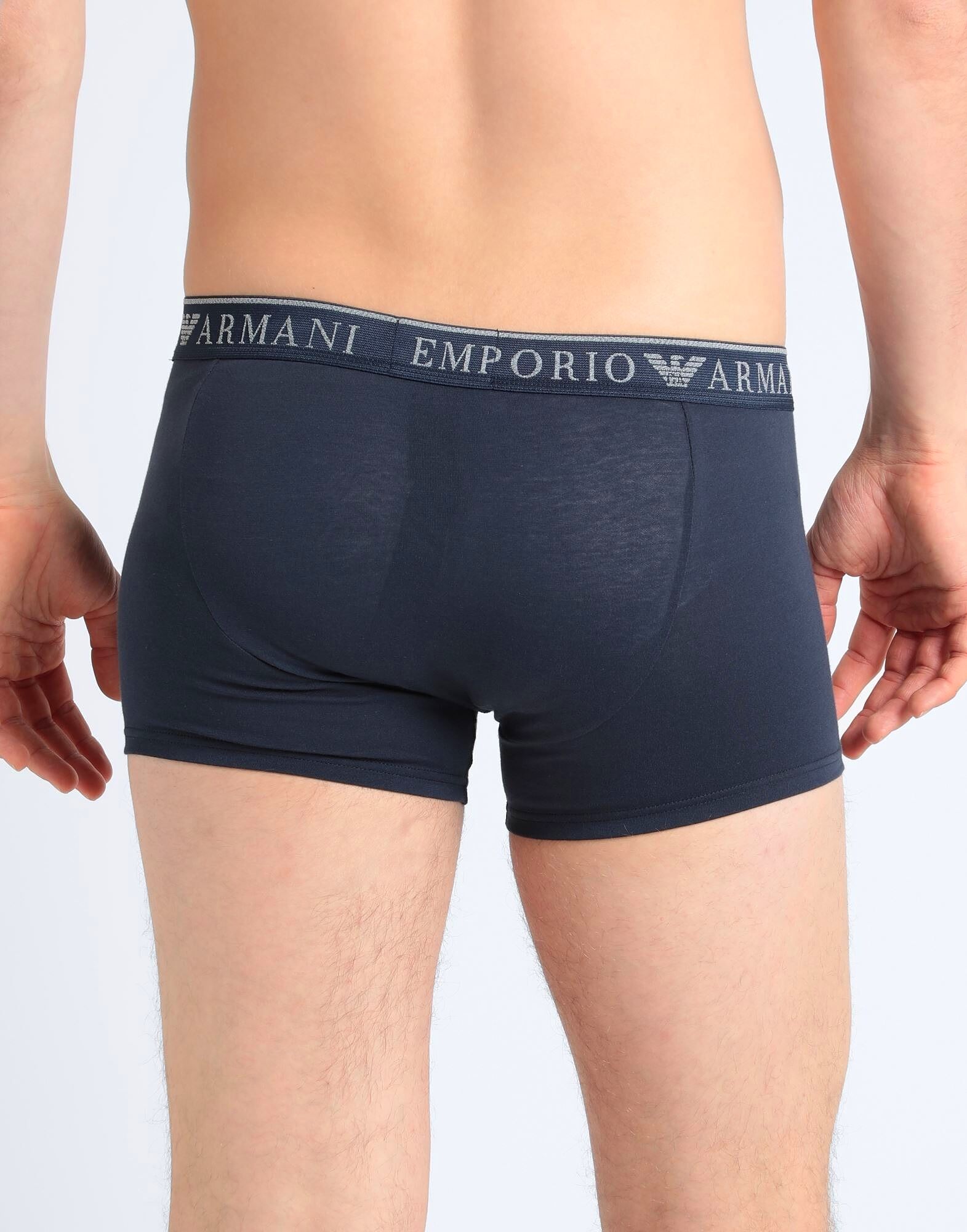 Мужские трикотажные изделия, комплект из 2 штук, цвет TR Emporio Armani, темно-синий — фото 3