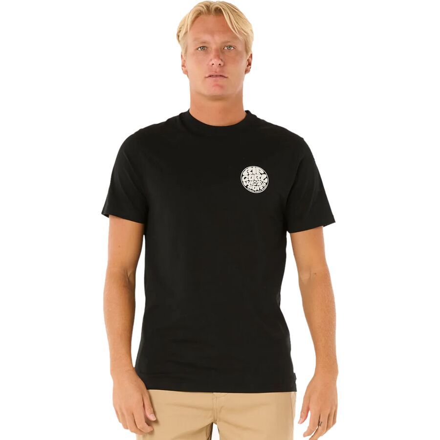 

Футболка Rip Curl Wettie Icon Short-Sleeve Rip Curl, Black, Черный, Футболка Rip Curl Wettie Icon Short-Sleeve Rip Curl, Black