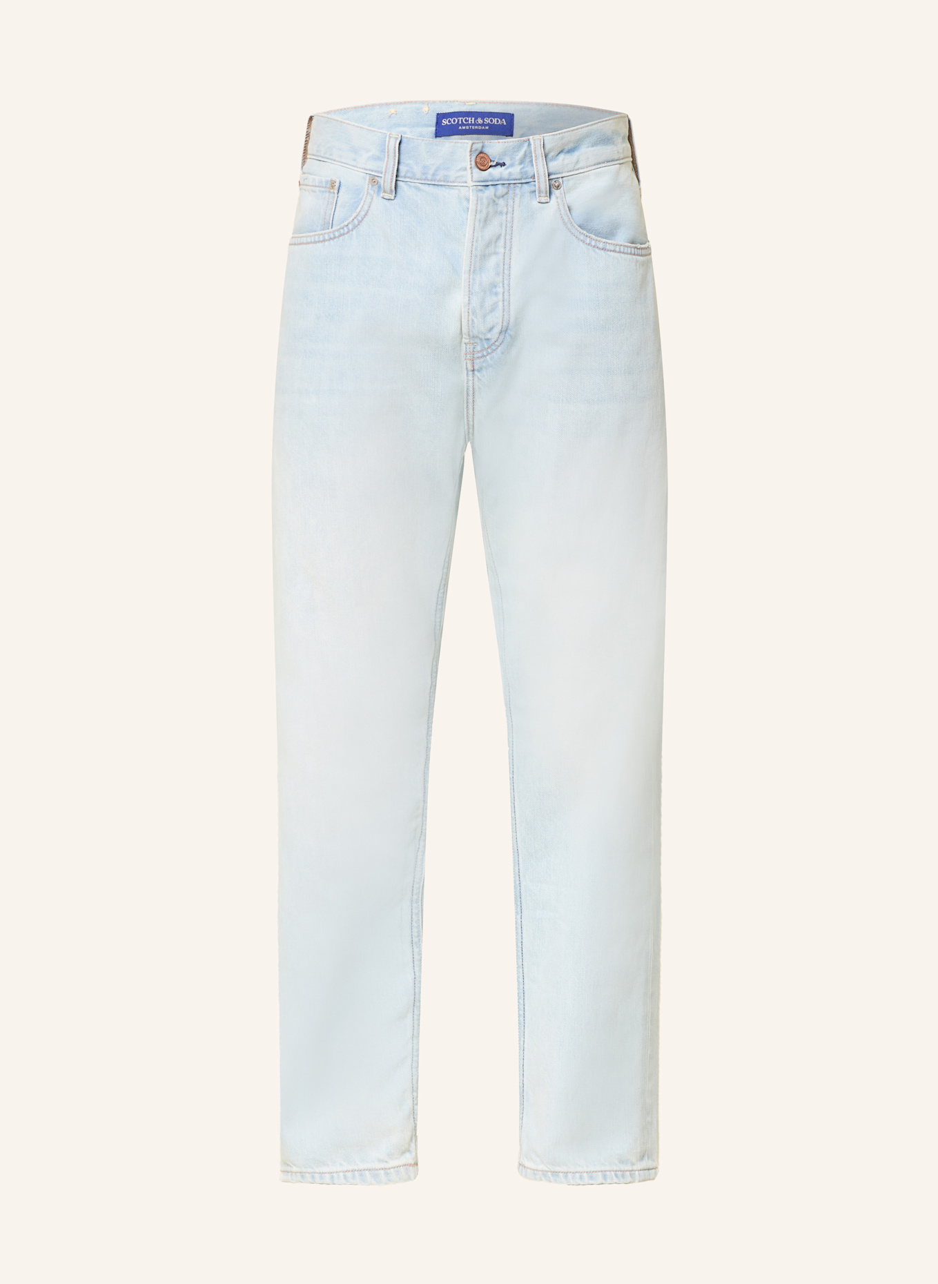 

Джинсы Dean свободного зауженного кроя Scotch & Soda, синий