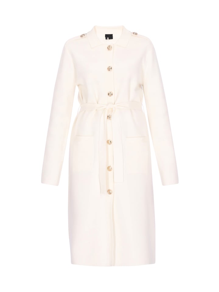 

DreiMaster Женское пальто кремового цвета