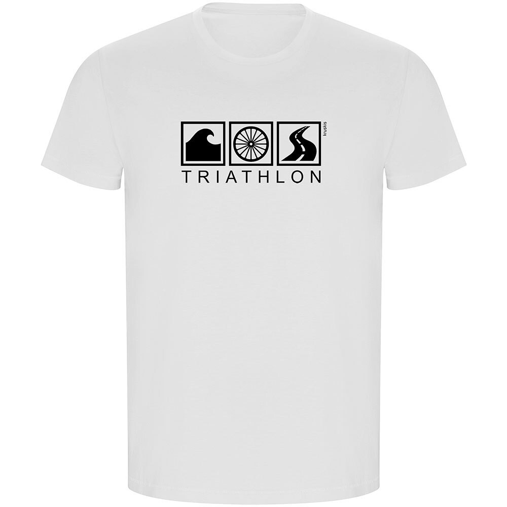 

Футболка с коротким рукавом Kruskis Triathlon ECO, белый