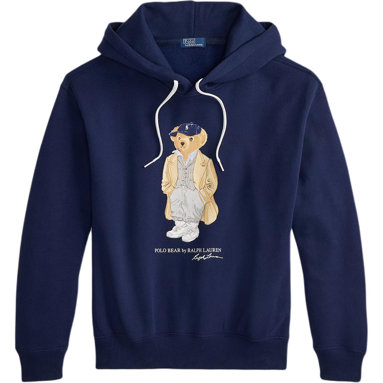 

Худи с капюшоном и шнурком Polo Bear Polo Ralph Lauren, синий