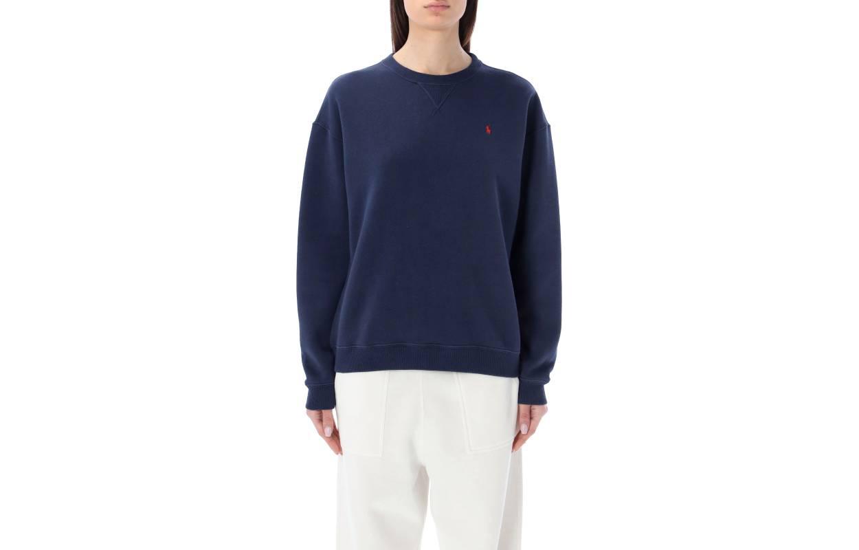 

Свитшот с вышивкой Polo Pony Polo Ralph Lauren, синий