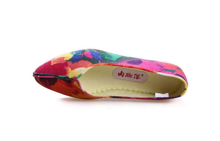Туфли женские повседневные Women's Casual Shoes Women's Low-Top Neiliansheng, красный — фото 3