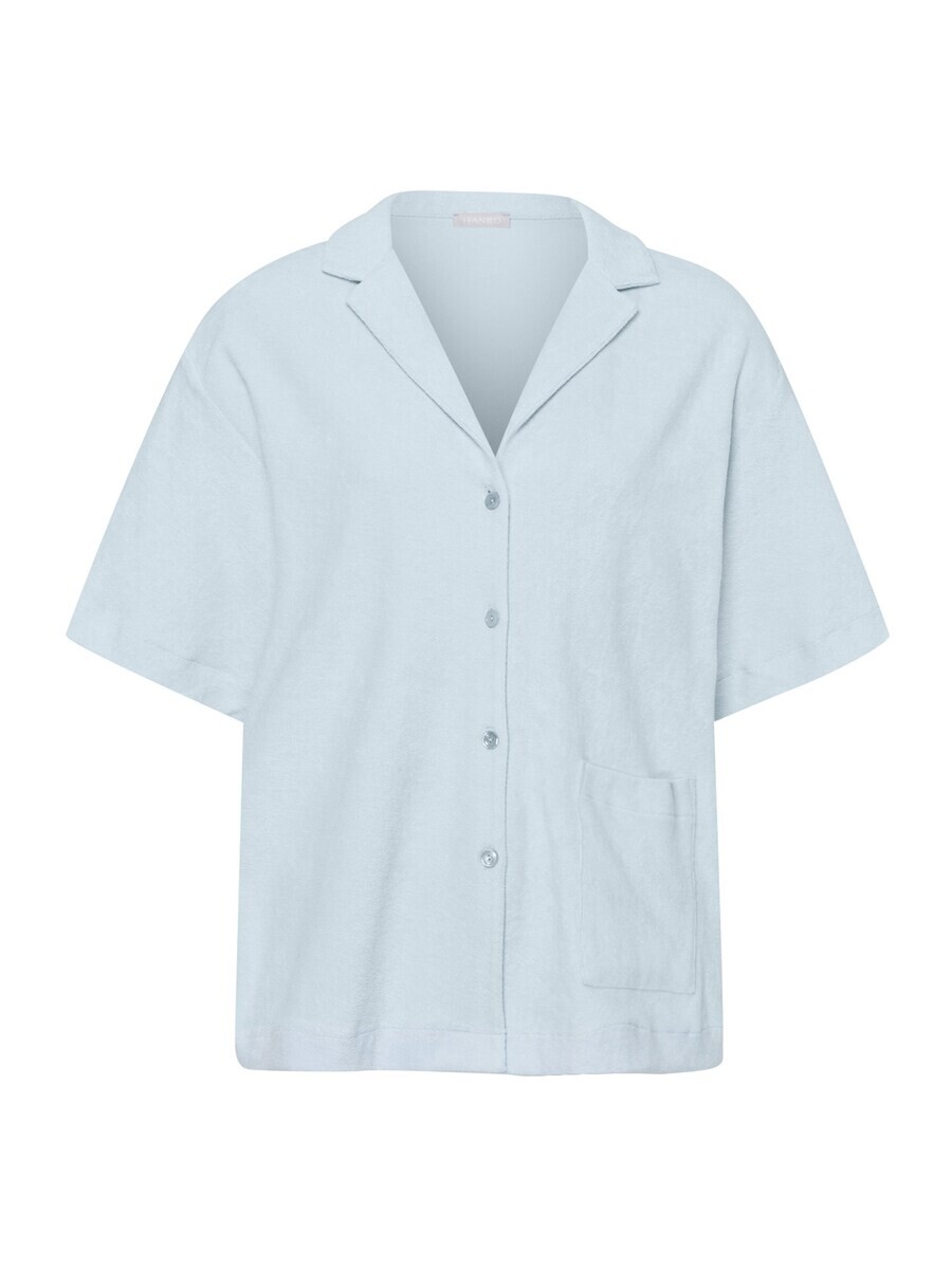 

Футболка Hanro Shirt Sleep & Lounge, светло-синий