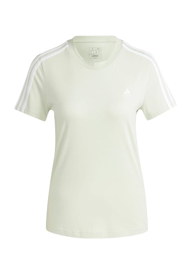 

Функциональная хлопковая рубашка Essentials Adidas, цвет lingrn