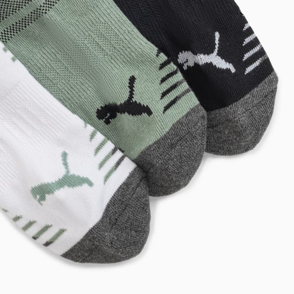 Носки полумахровые низкие для больших детей (3 пары) Puma, мультиколор — фото 2
