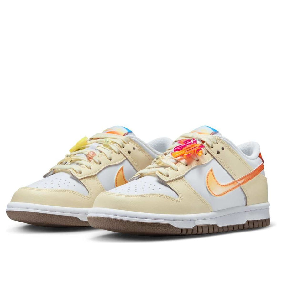 Кроссовки (GS) Nike Dunk Low 'Beach', белый — фото 3