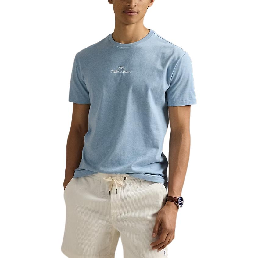 Футболка унисекс Polo Ralph Lauren, синий — фото 3