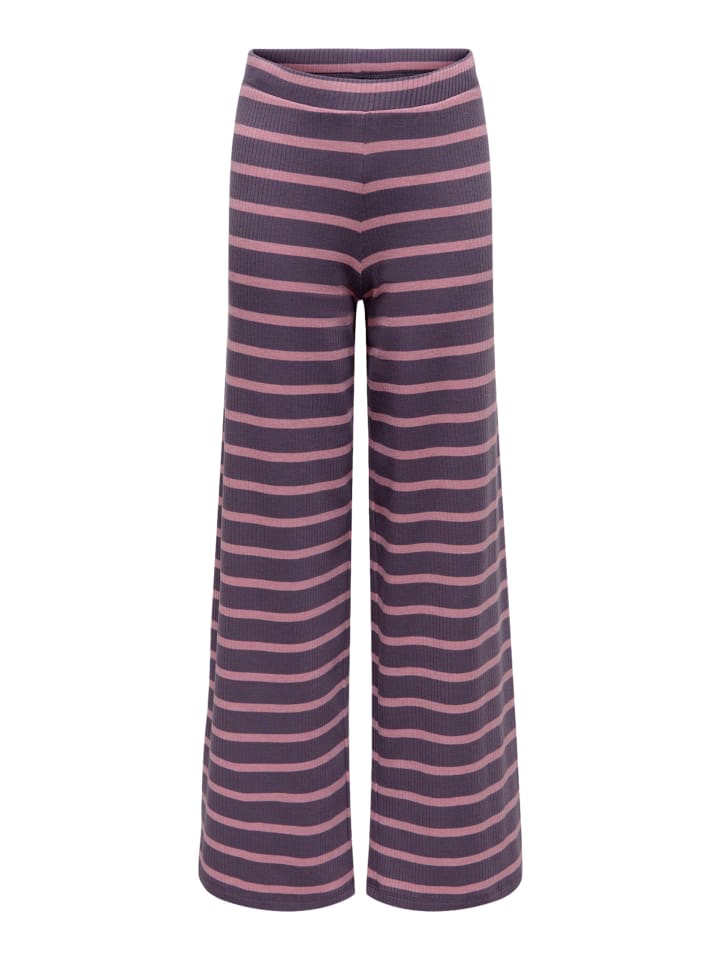 

KIDS ONLY Брюки «Ally Striped» фиолетового цвета