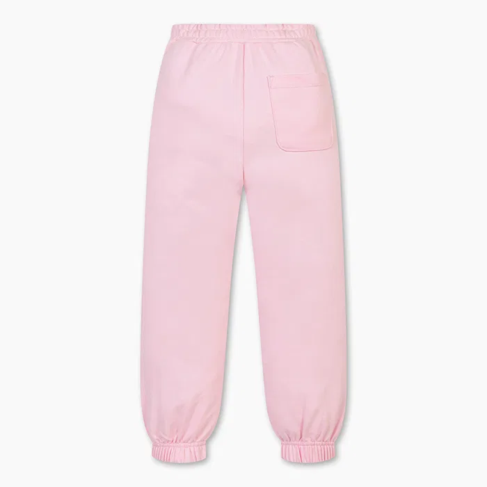 Детские розовые тренировочные брюки с графикой от Benetton Kids — фото 2