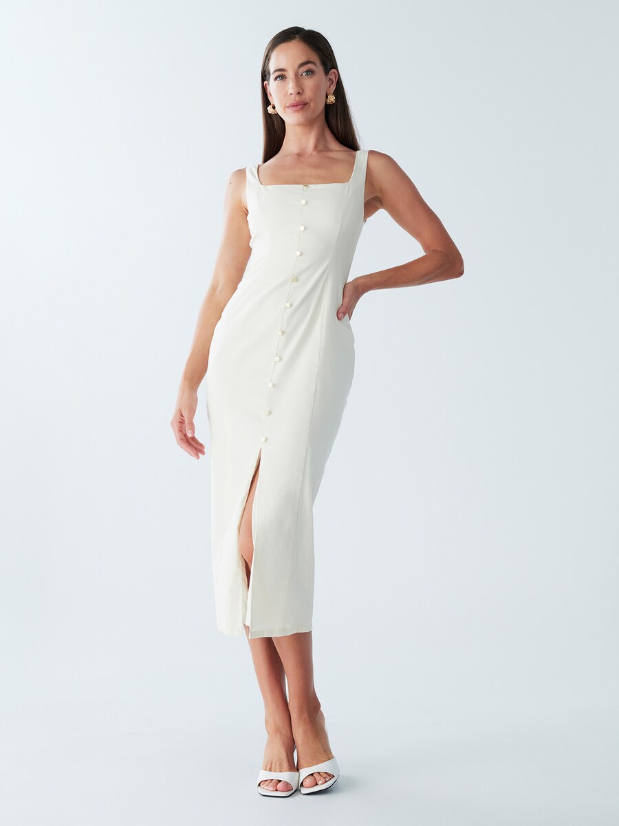 

Миди платье BWLDR Zahlia, White