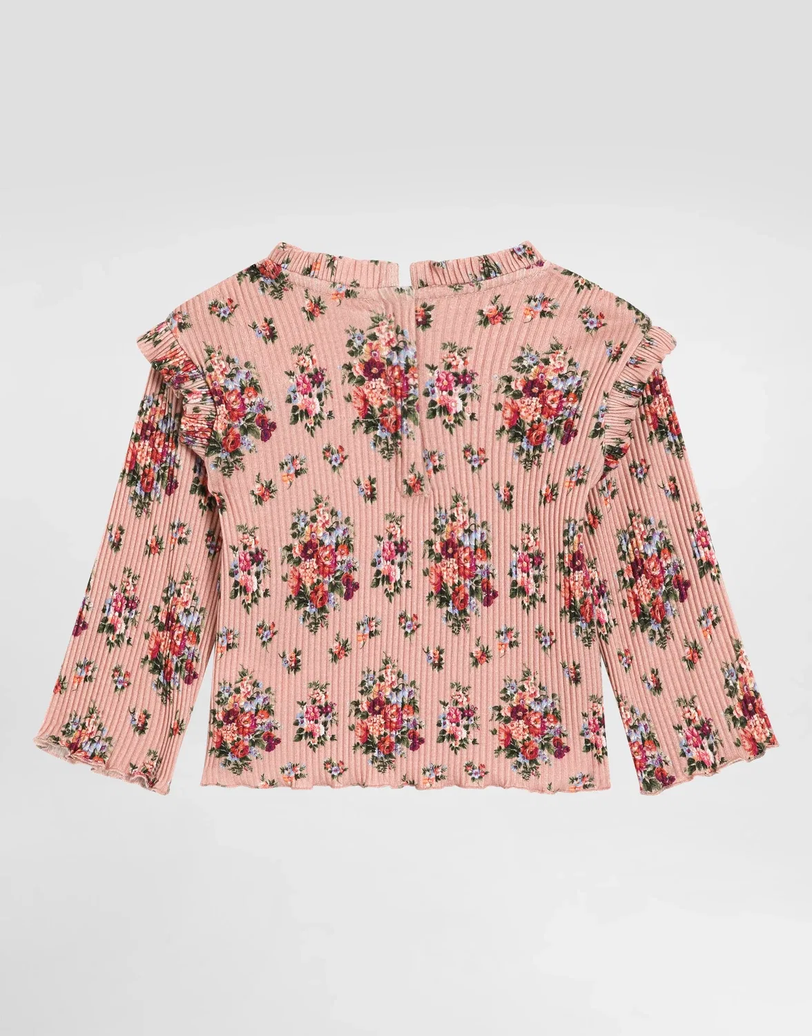Хлопковая футболка с цветочным принтом Dolce & Gabbana, розовый — фото 2
