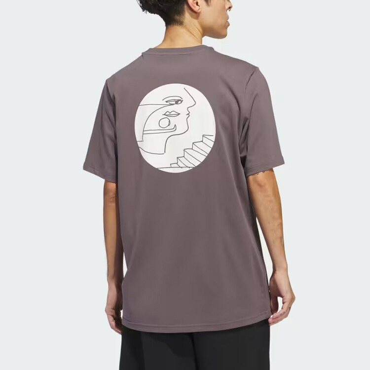 Футболка мужская угольно-серая Adidas Originals, серый — фото 3