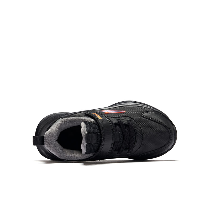 ERKE KIDS Детские кроссовки для бега Jet Black Steel Gray Kids — фото 4