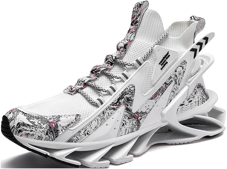 

Мужские кроссовки Men Blade, модные спортивные беговые кроссовки для мужчин, дышащие, для ходьбы, легкие Biuhfn, белый