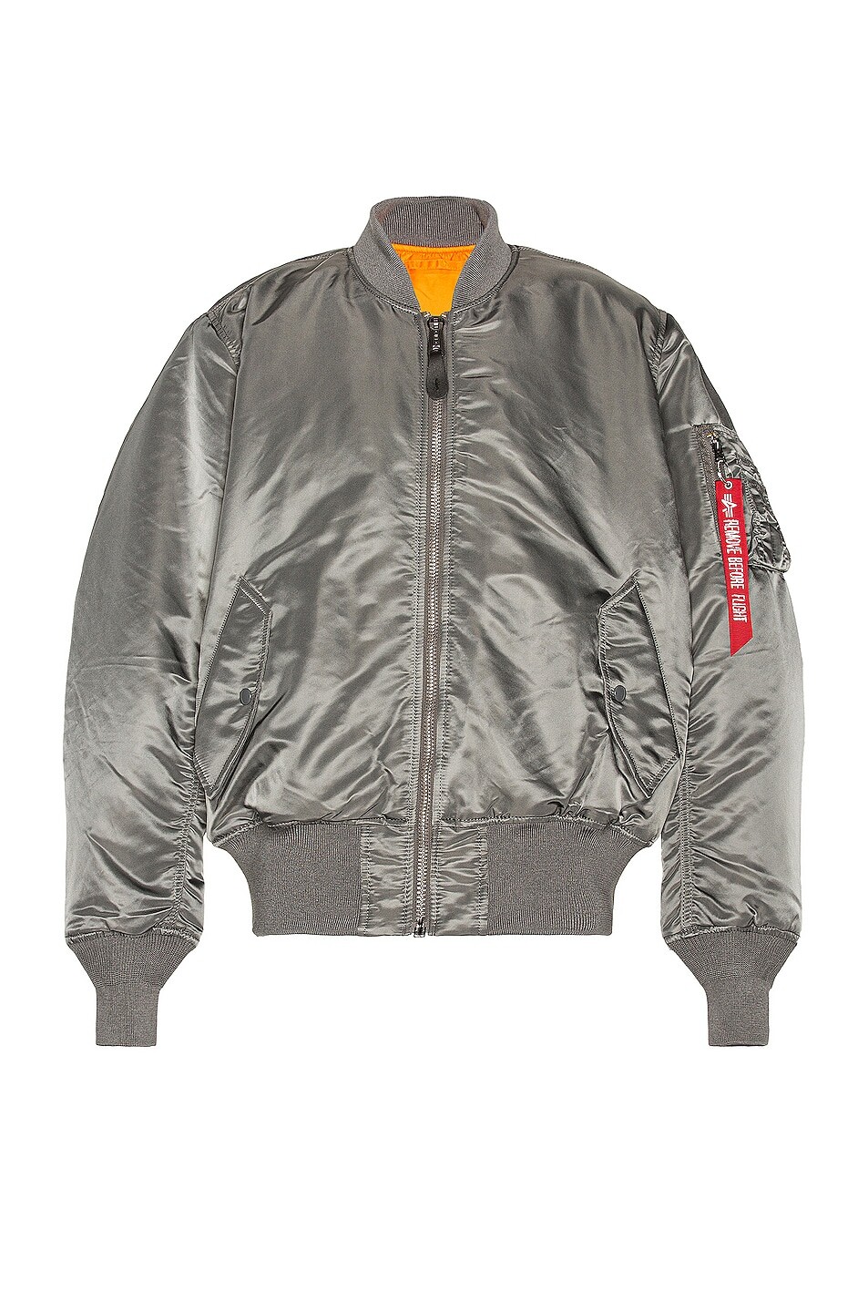 

Летная куртка MA-1 Alpha Industries, цвет Gunmetal