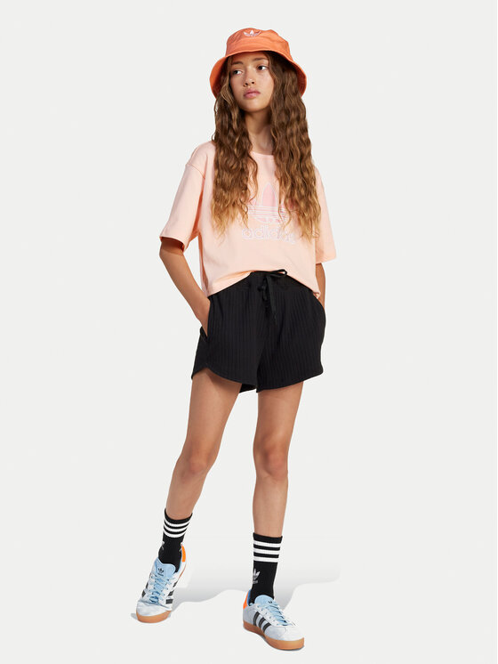 Спортивные шорты loose fit JC8433 Adidas, чёрный — фото 2
