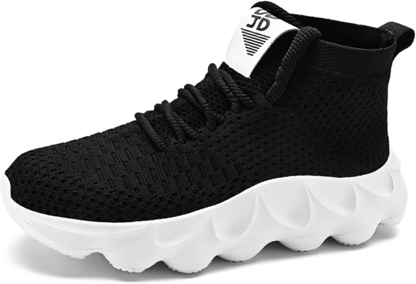 

Мужские красные вязаные кроссовки, стильная подошва как облако, повседневная обувь с дышащей сеткой, комфортные для ежедневной носки Aokisx