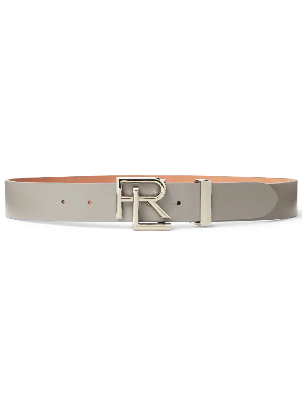 

Ремень с пряжкой-логотипом Ralph Lauren Collection, серый