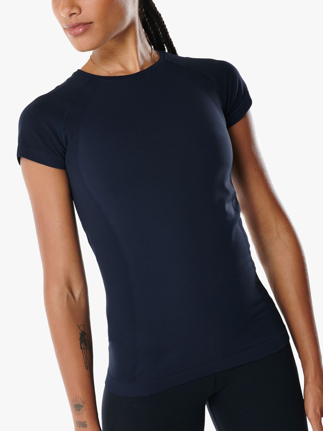 

Беговая футболка Sweaty Betty Athlete, темно-синяя