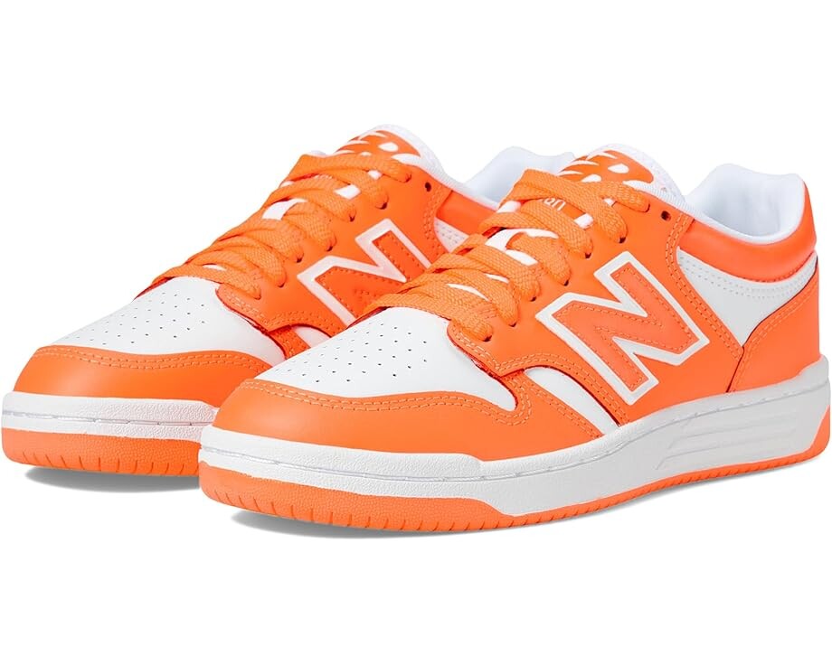 

Кроссовки New Balance Kids 480, цвет Hot Mango/White