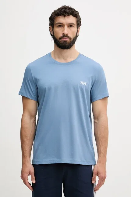Футболка хлопковая TShirtRN BOSS, синий