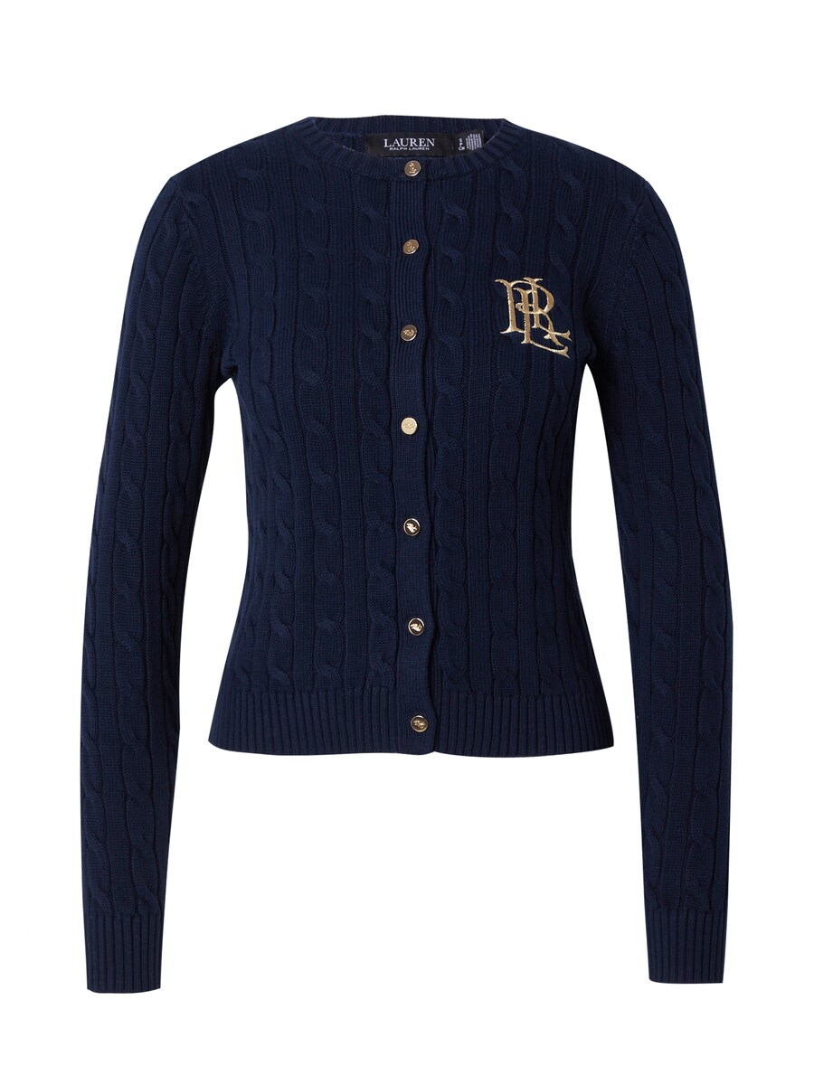 

Вязаный кардиган Lauren Ralph Lauren, темно-синий