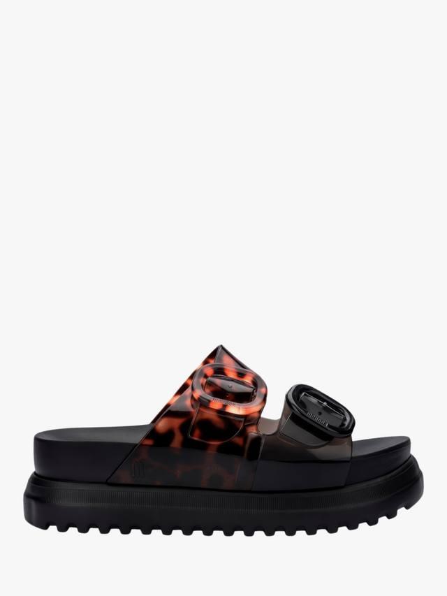 Уютные слайды Jelly Sandals Melissa, Black/Tortoise Shell