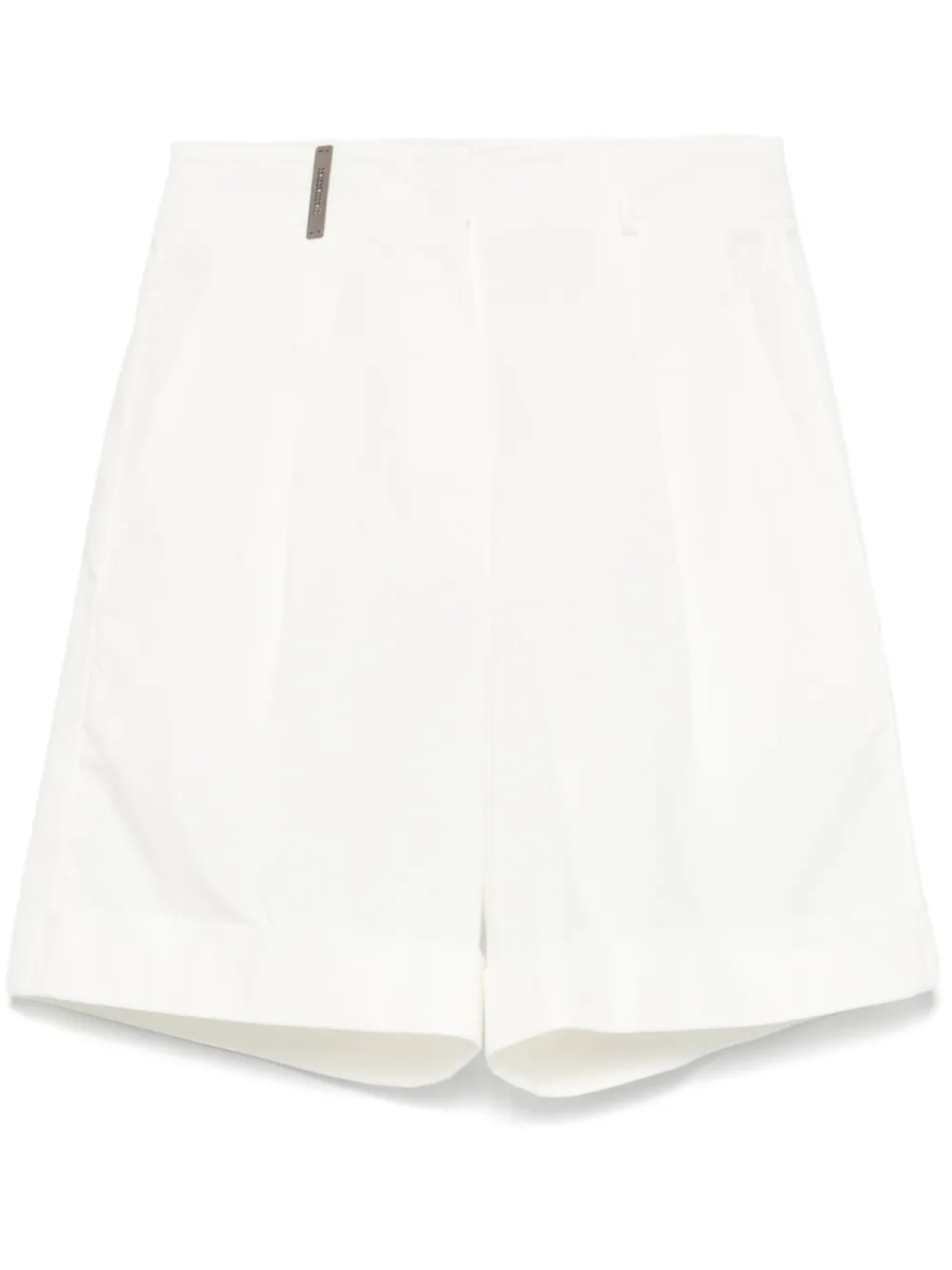 

Peserico шорты со складками, белый
