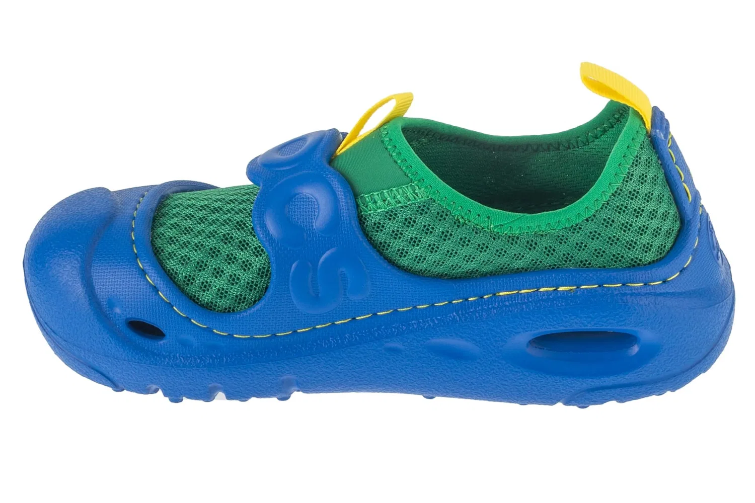 Тапочки для купания текстильные Crocs синий — фото 2