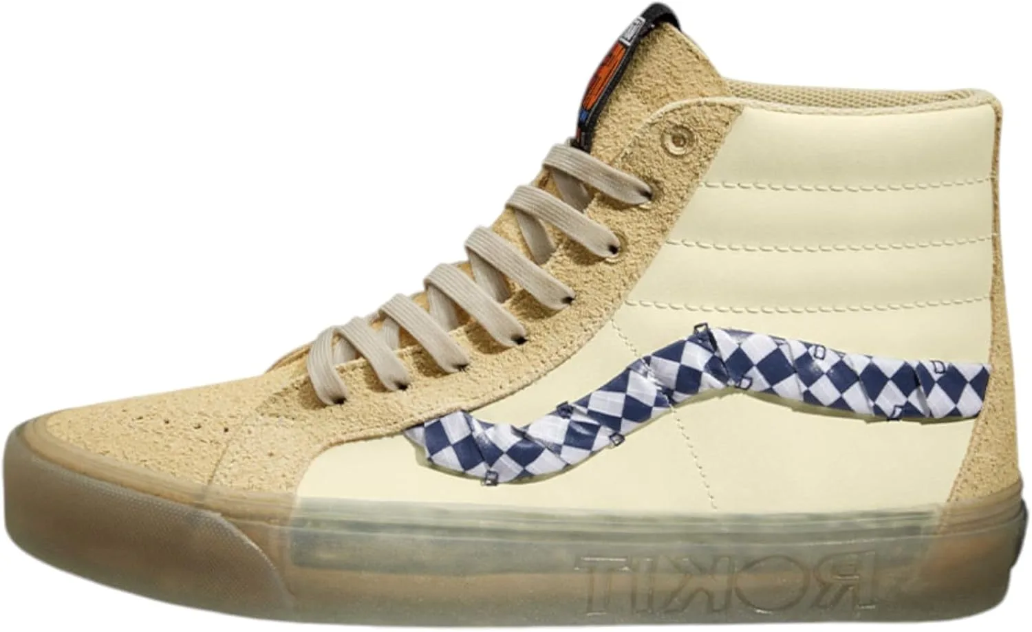Vans - Мужские кожаные кроссовки Sk8-Hi 38 DX WS ROKI TRNSL, черный