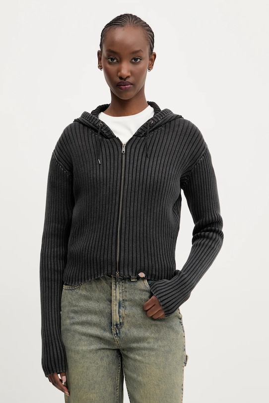 

Хлопковый кардиган Dickies, серый