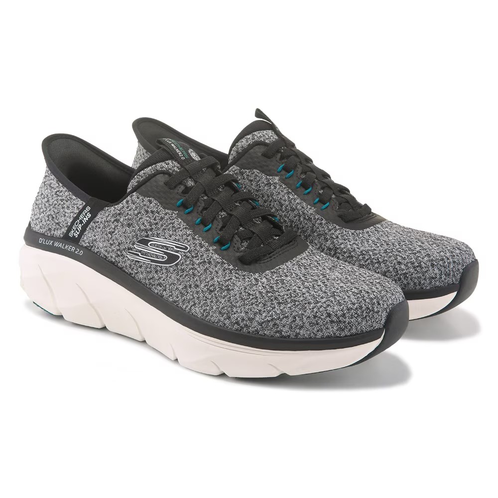 

Широкие кроссовки Slip-Ins d'lux walker 2.0 Skechers, белый