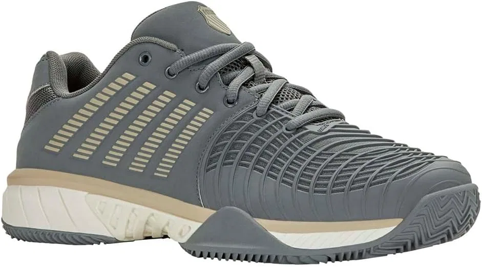 Мужские теннисные кроссовки K-Swiss Express Light 3 ClayTennis, Turbulence Egret Pale Khaki — фото 3