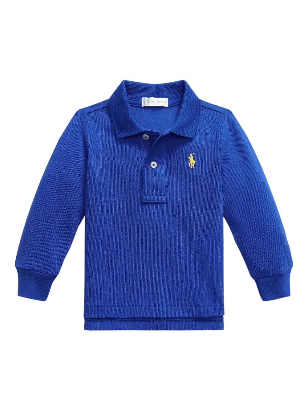 

Рубашка поло с длинными рукавами POLO RALPH LAUREN KIDS, синий