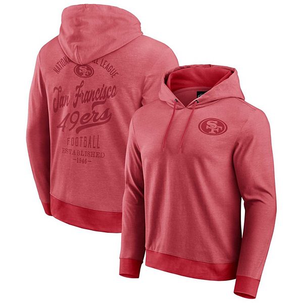 

Мужской алый тоновый вязаный худи San Francisco 49ers Darius Rucker Collection By Fanatics