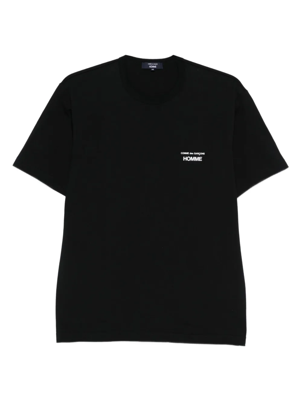 

Футболка с принтом логотипа Comme des Garçons Homme, черный