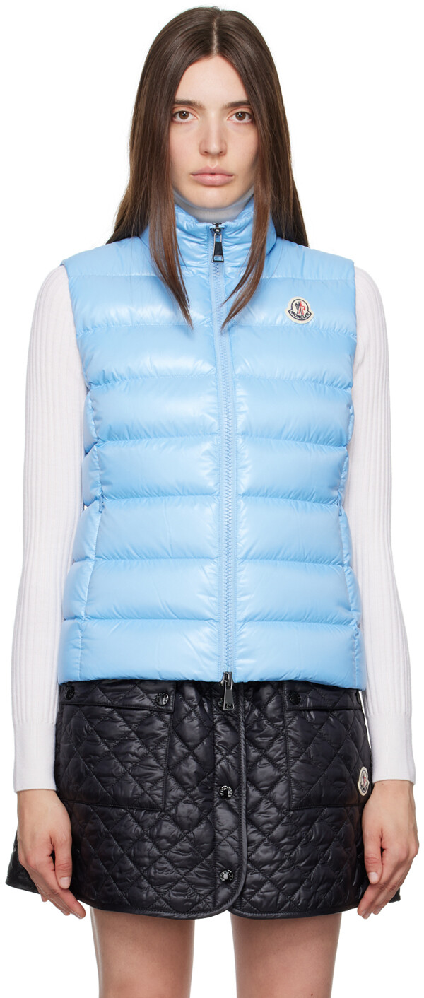 

Moncler Синий Пуховик Ghany