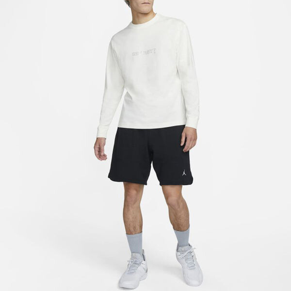 Футболка Air Jordan Why Not Casual Printing Sports Long Sleeves White, белый — фото 3