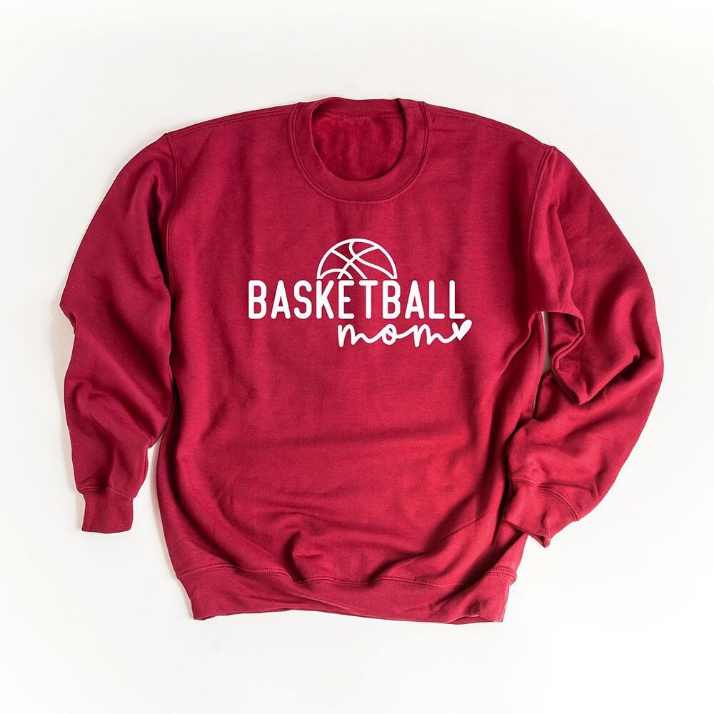 

Толстовка Basketball Mom Ball Simply Sage Market, цвет Cardinal