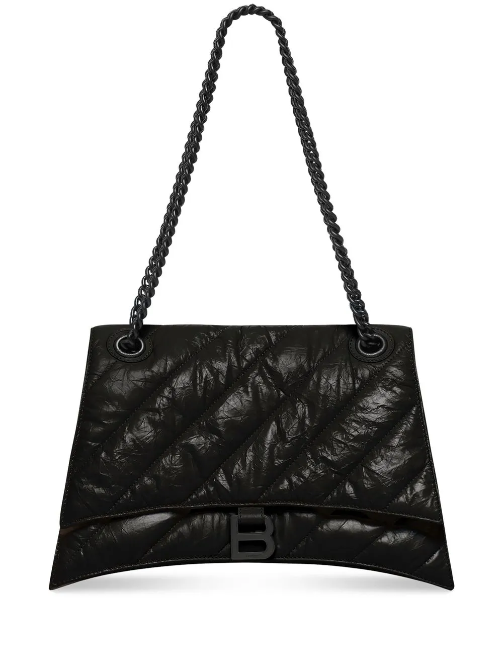 

Сумка на плечо Crush Chain среднего размера с цепочкой BALENCIAGA, черный