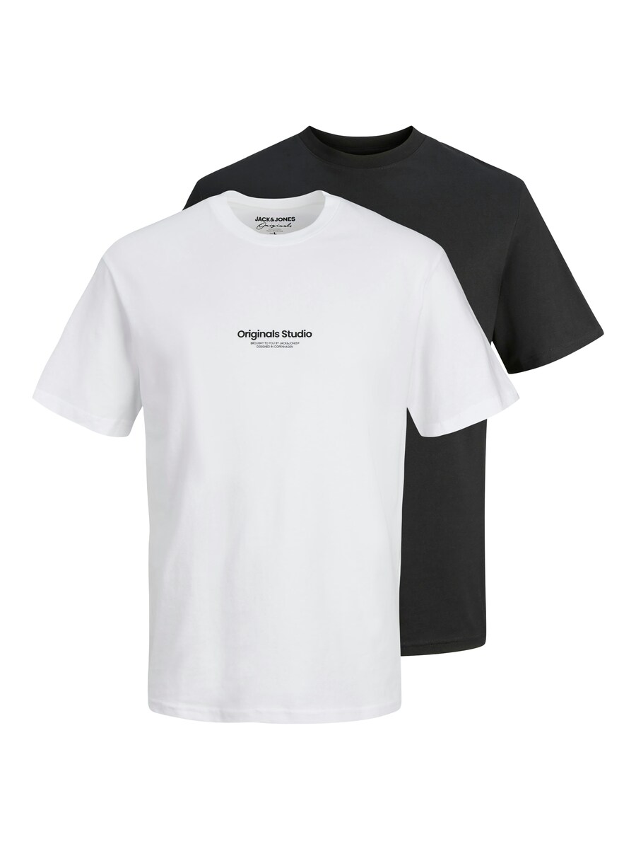 

Рубашка JACK & JONES JORVESTERBRO, черный/белый