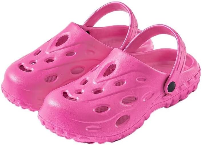 

Мужские и женские легкие тапочки с закрытым носком для летней прогулки, пляжа и водных видов спорта Zonkacen, розовый