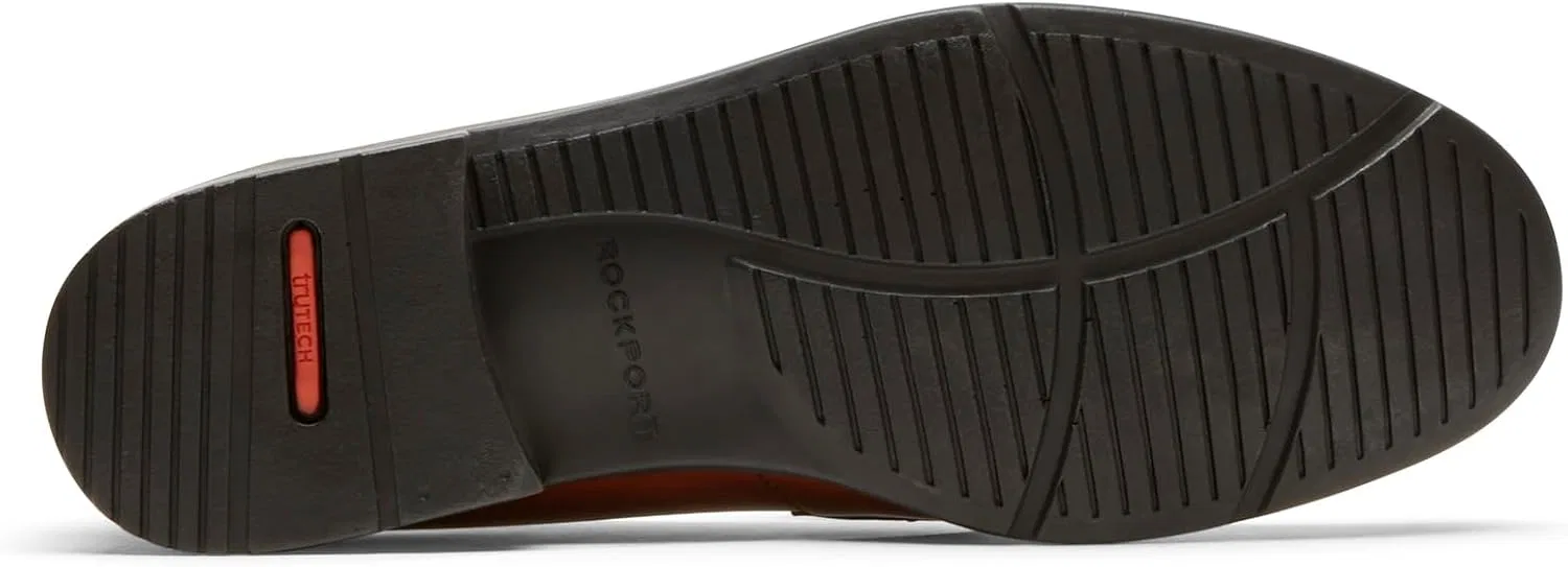 Мужские лоферы Rockport Keaton Penny, British Tan — фото 4