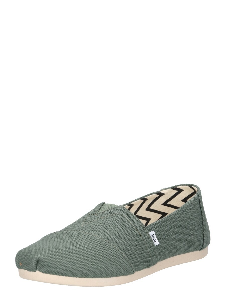 Шлепанцы TOMS Classic Flats, пастельный зеленый