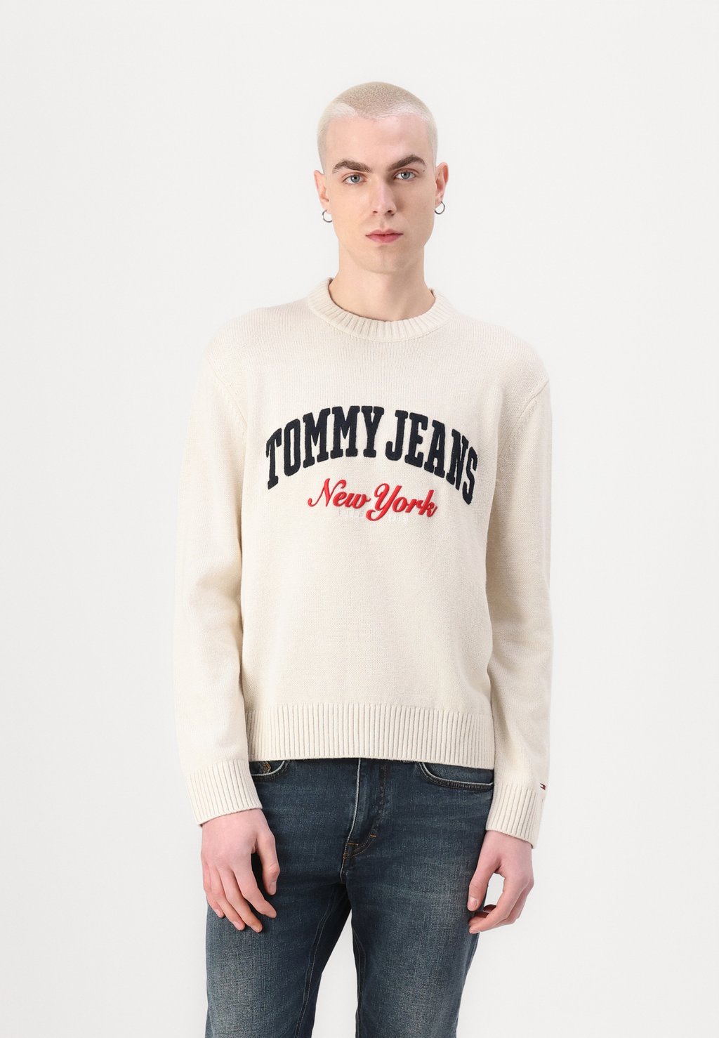 

Джемпер VARSITY CREW Tommy Jeans, бежевый