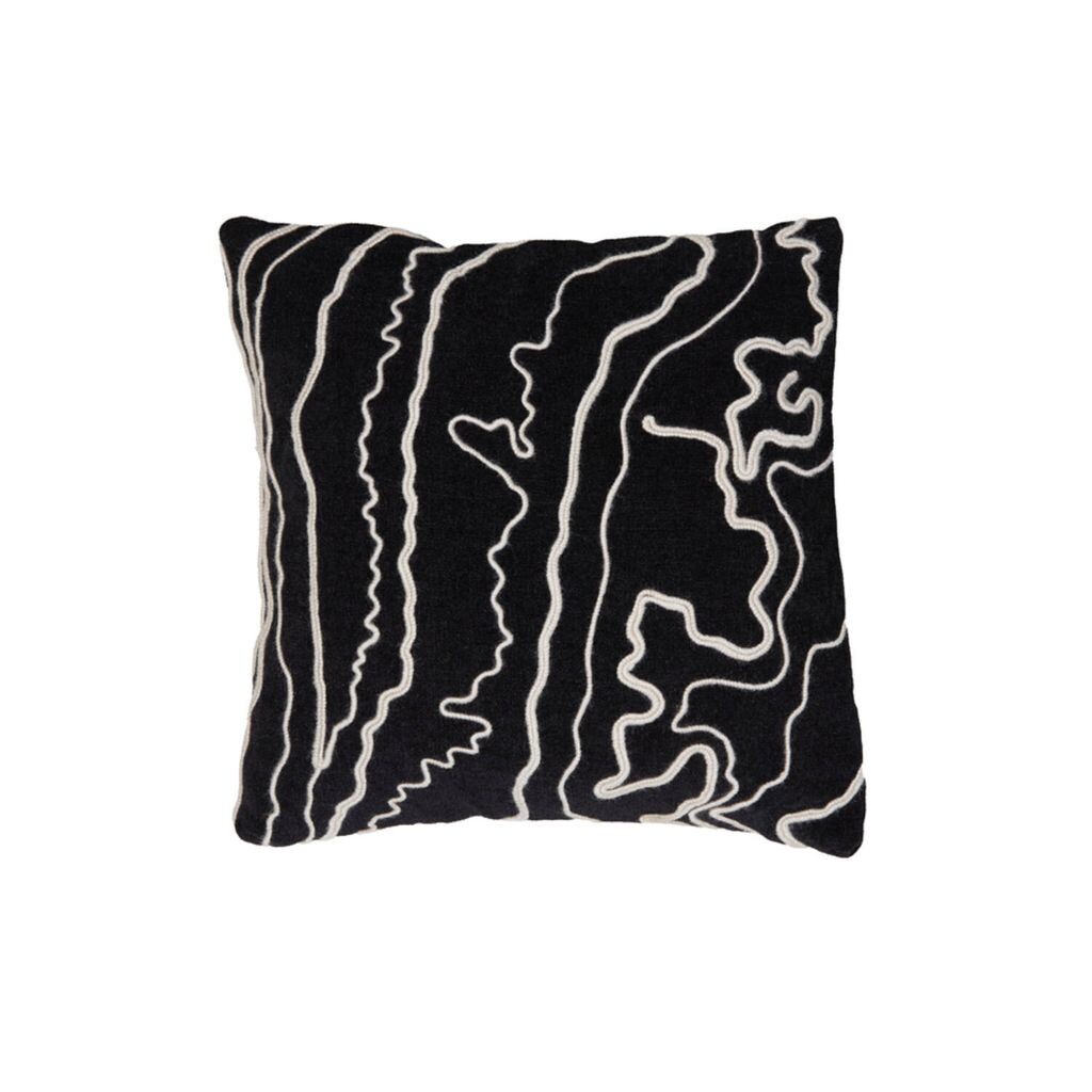 

Light & Living - Декоративная подушка CASTRO - 45x45см - черный