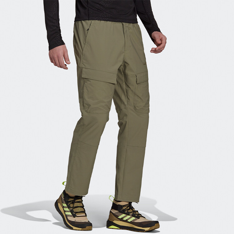 Трикотажные спортивные штаны мужские Legacy Green Adidas, зеленый — фото 4