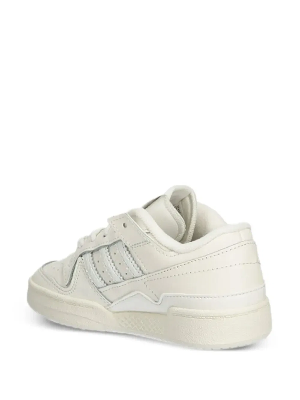 Кроссовки Forum Low Stripes с перфорацией Adidas Kids, белый — фото 3